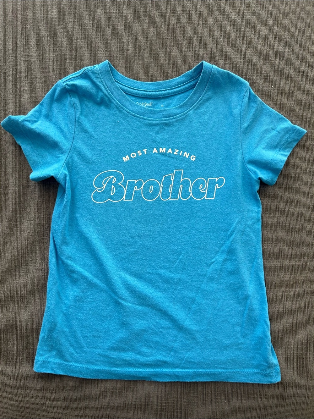 5/$20 Cat & Jack Most Amazing Brother T-Shirt 4T